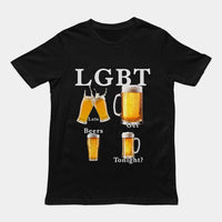 LGBT - lets get beers tonight T-Shirt