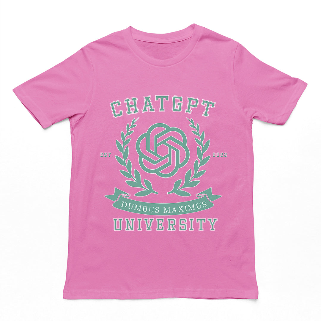 Chat GPT University t-shirt