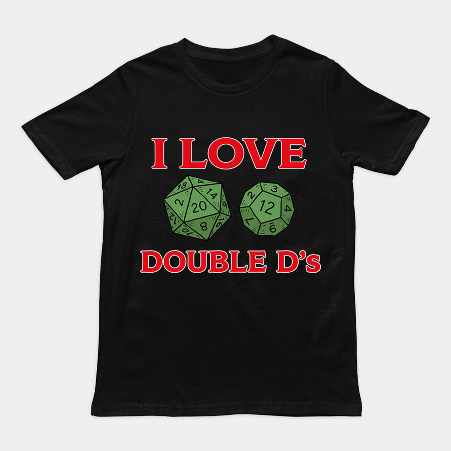 I love Double D's (Dungeons and Dragons) T-Shirt Orbital Clothing