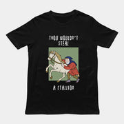 Je zou toch geen hengst stelen T-shirt