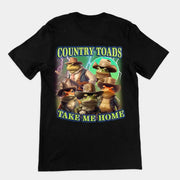 Country Toads Take me Home t-shirt (backprint)