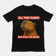 All this radio but still no head T-Shirt