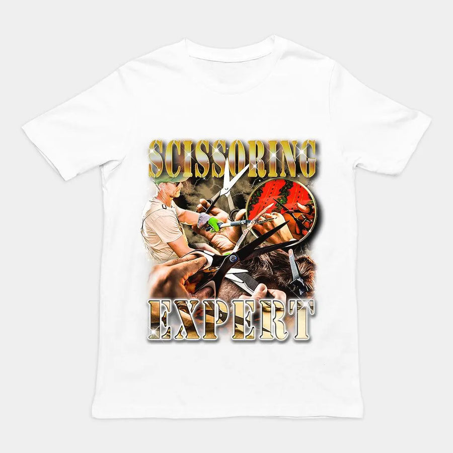 Scissoring Expert t-shirt - Orbital Clothing