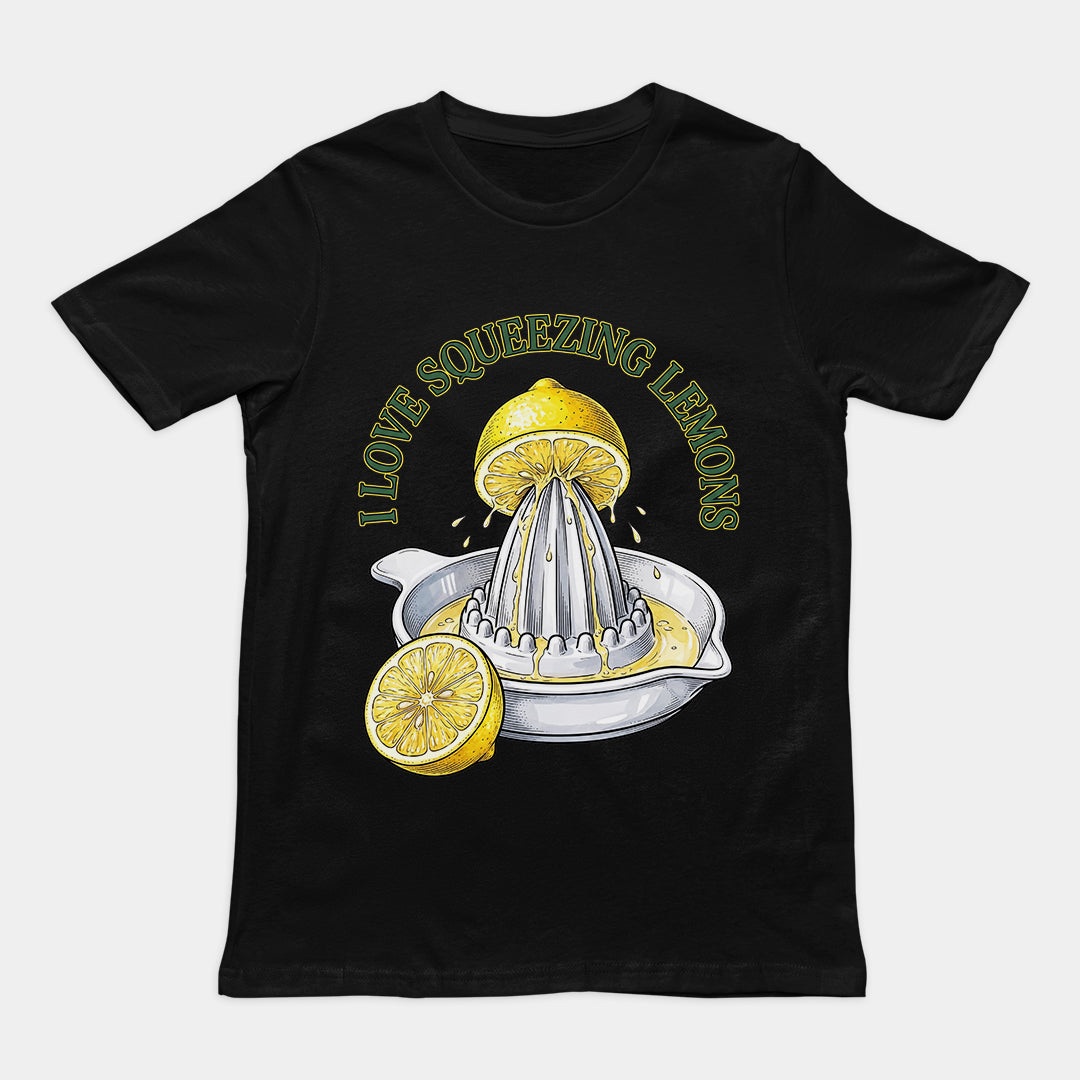 I love squeezing lemons T-Shirt Orbital Clothing