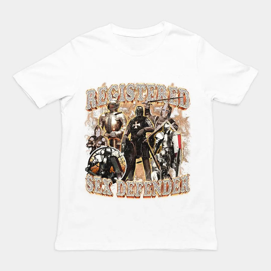 Registered Sex Defender t-shirt - Orbital Clothing