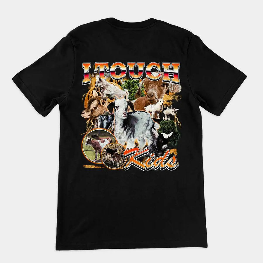 I Touch Kids t-shirt (backprint) - Orbital Clothing