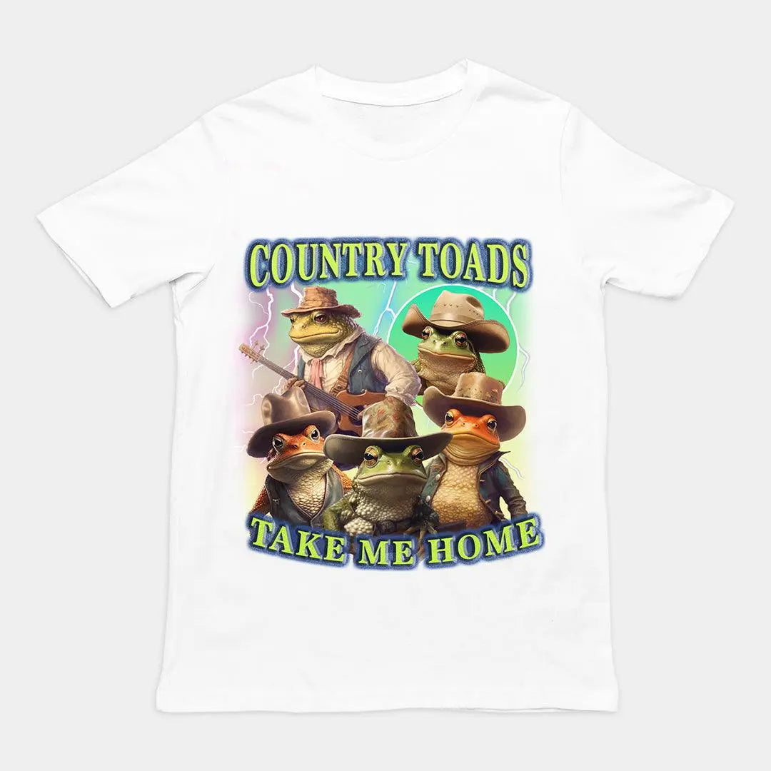 Country Toads Take Me Home t-shirt - Orbital Clothing
