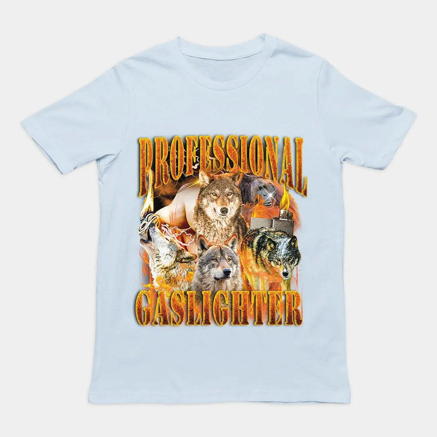 Professional Gaslighter t-shirt - Orbital Clothing