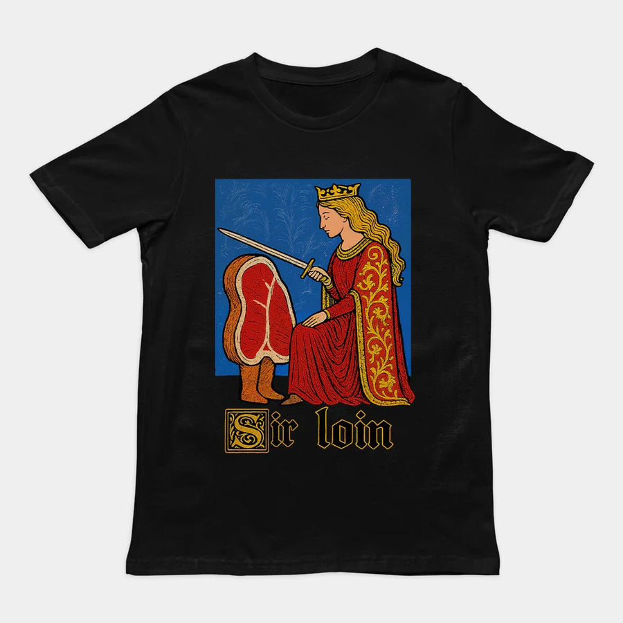Sir Loin handdrawn T-Shirt - Orbital Clothing