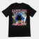 T-Shirt mit dem Aufdruck „Glücksspielsüchtiger“ (Rückenaufdruck)