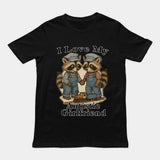 Ich liebe mein T-Shirt mit der Aufschrift „Ich liebe meine autistische Freundin“
