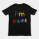 Ich bin ein T-Shirt mit Farbe