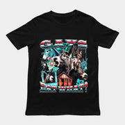 T-Shirt „Schwule essen was (Esel)“