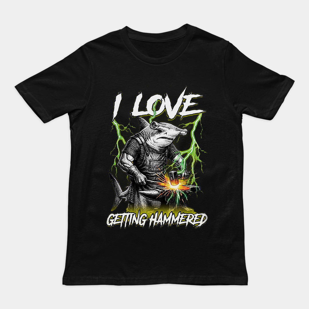 I love getting hammered T-Shirt Orbital Clothing