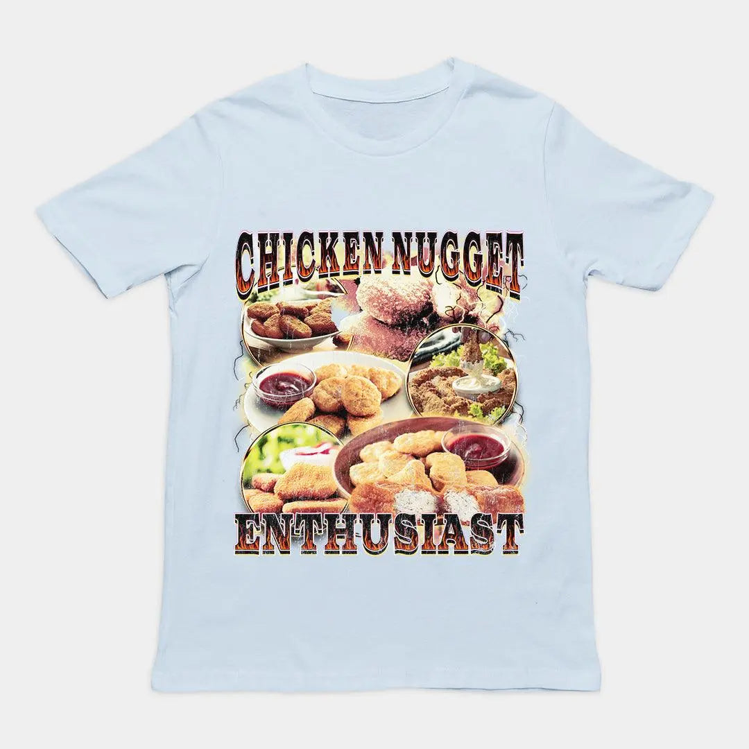 Chicken Nugget Enthusiast t-shirt - Orbital Clothing