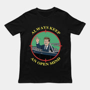Houd altijd een open geest JFK T-shirt