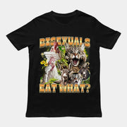 Biseksuelen eten wat? (vintage stijl) T-shirt