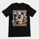 T-Shirt mit Aufdruck „Fließend Japanisch“ (Rückenaufdruck)
