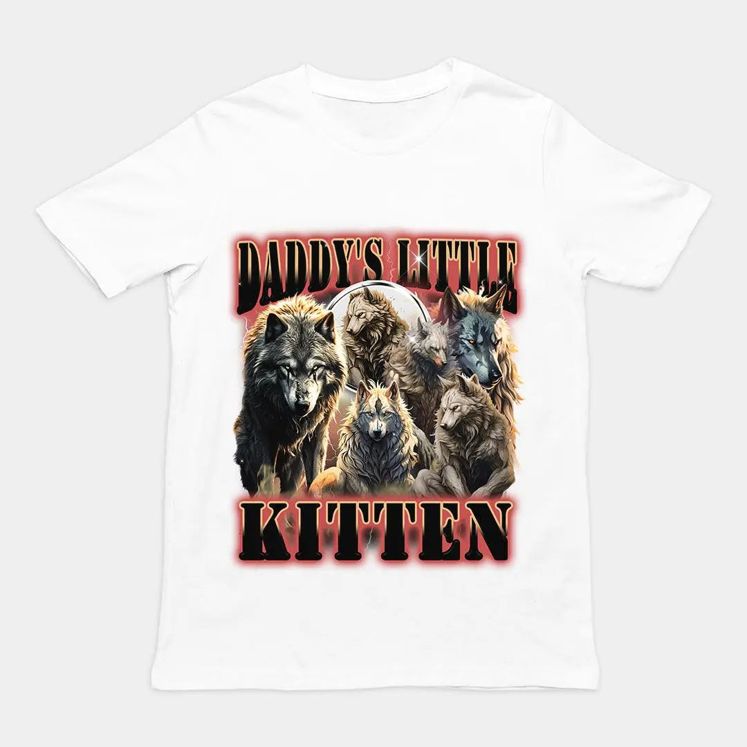 Daddy's Little Kitten t-shirt - Orbital Clothing