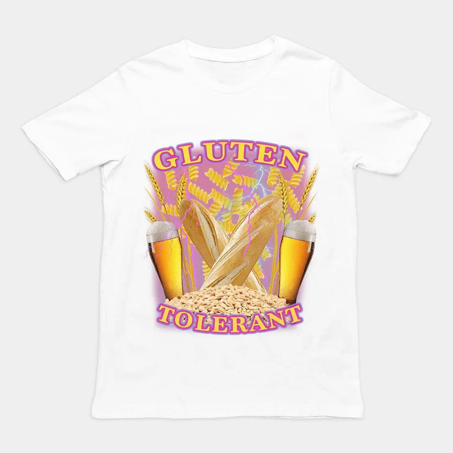 Gluten Tolerant (OG design) t-shirt - Orbital Clothing