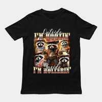 Outside I'm Hootin' Inside I'm Hollerin T-Shirt