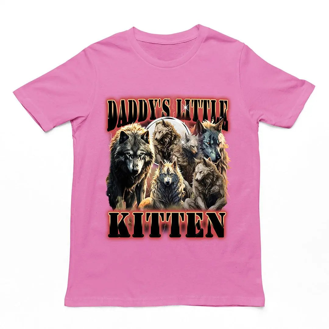 Daddy's Little Kitten t-shirt - Orbital Clothing