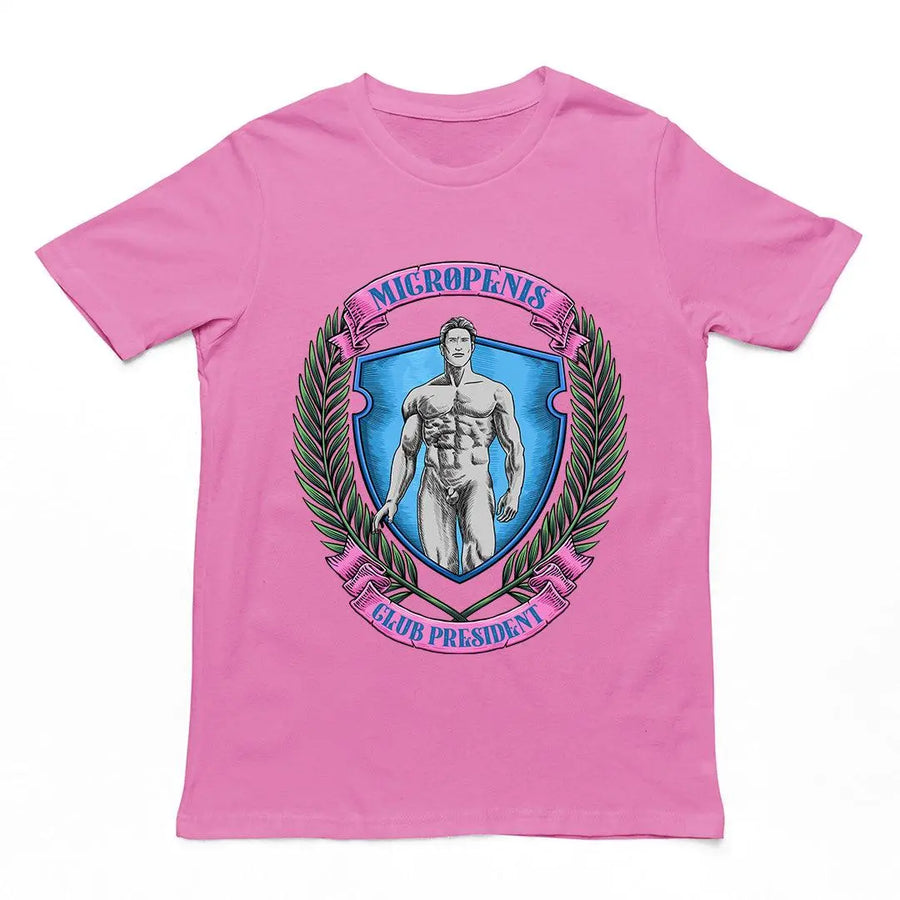 Micro Penis Club President t-shirt - Orbital Clothing