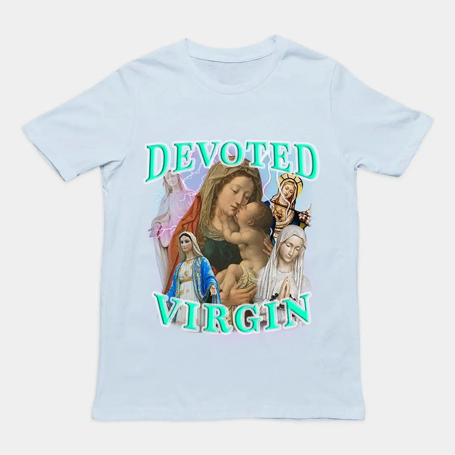 Devoted Virgin t-shirt - Orbital Clothing