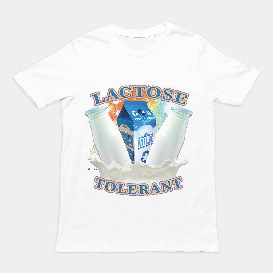 Lactose Tolerant (OG Design) t-shirt