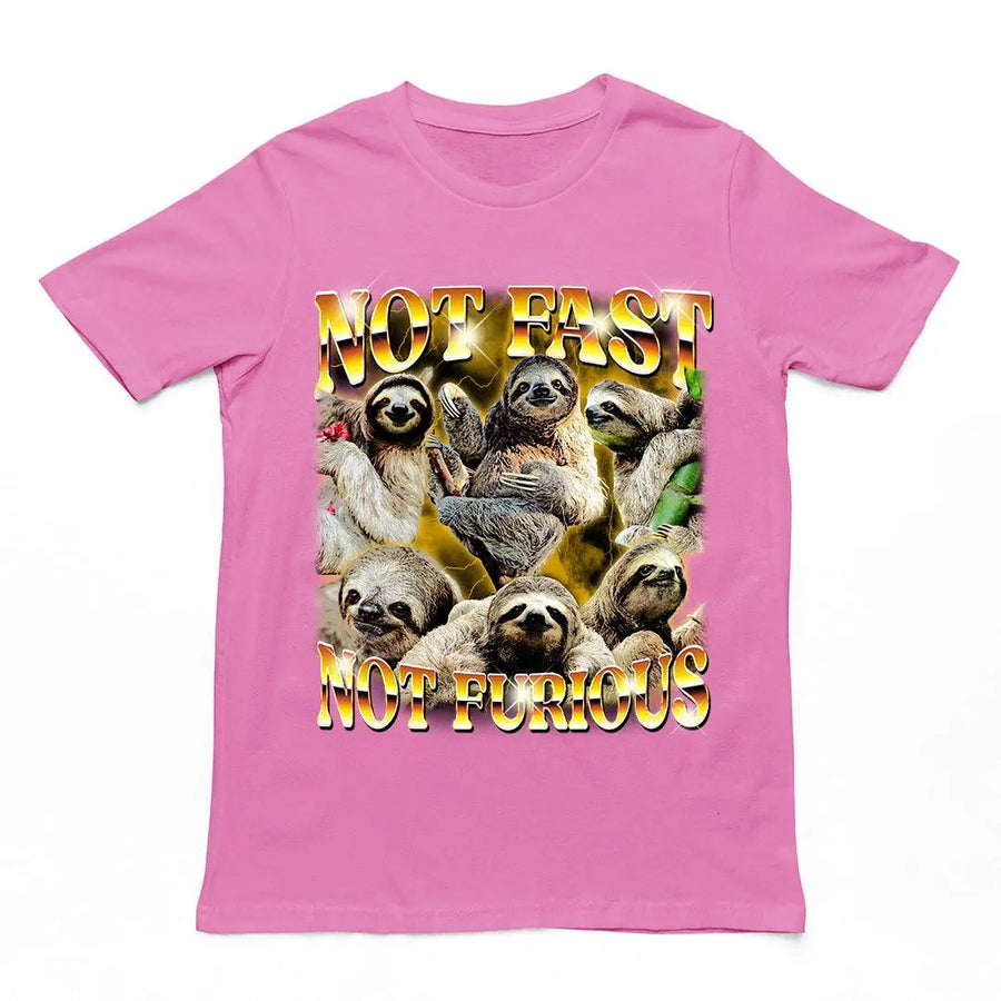 Not Fast Not Furious t-shirt - Orbital Clothing