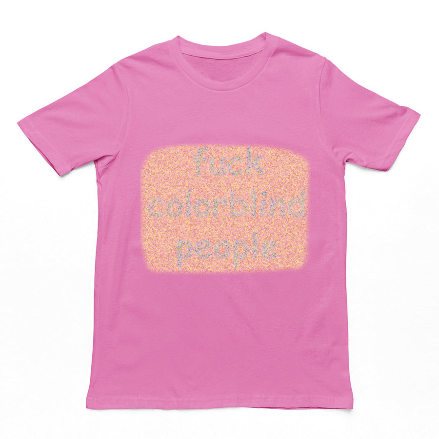 Colorblind People T-Shirt (backprint) Orbital Clothing