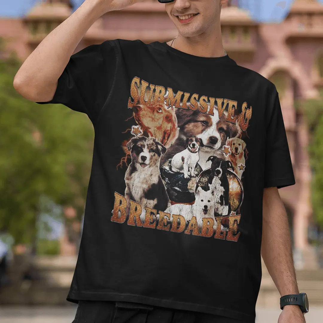 Submissive and Breedable t-shirt - Orbital Clothing