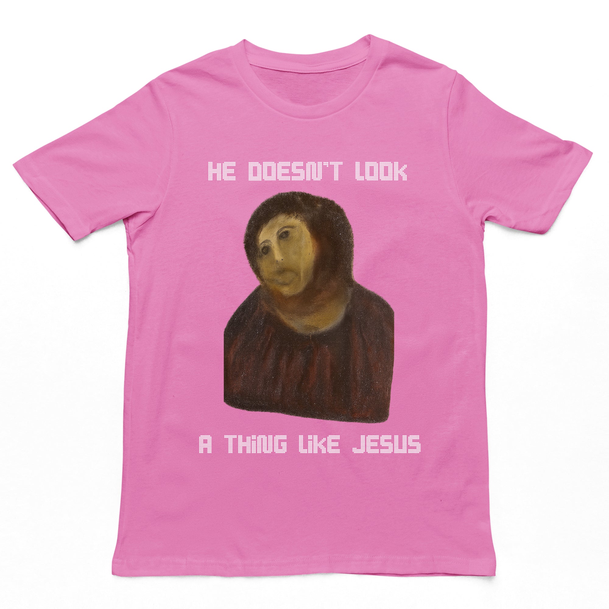 He doesn't look a thing like Jesus T-Shirt