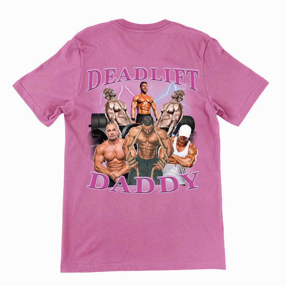 Deadlift Daddy t-shirt (backprint) - Orbital Clothing
