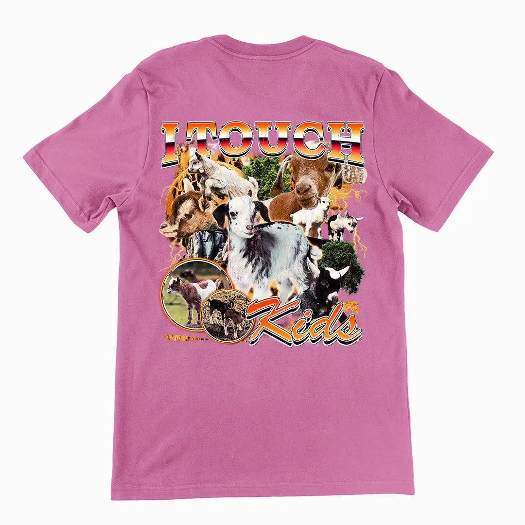 I Touch Kids t-shirt (backprint) - Orbital Clothing