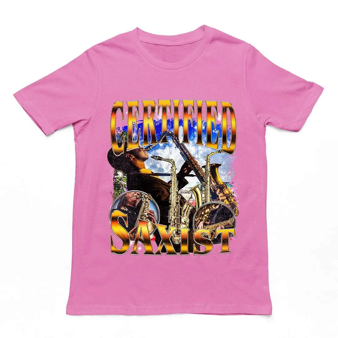 Certified Saxist T-Shirt - Orbital Clothing