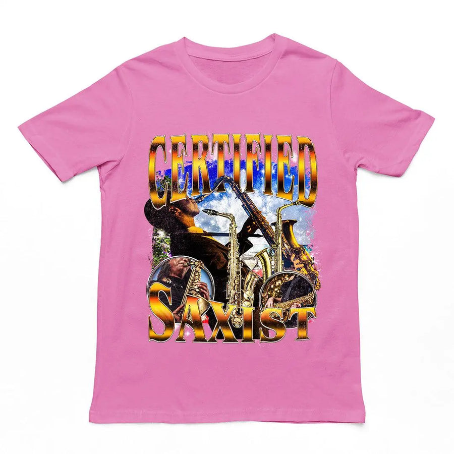 Certified Saxist T-Shirt - Orbital Clothing