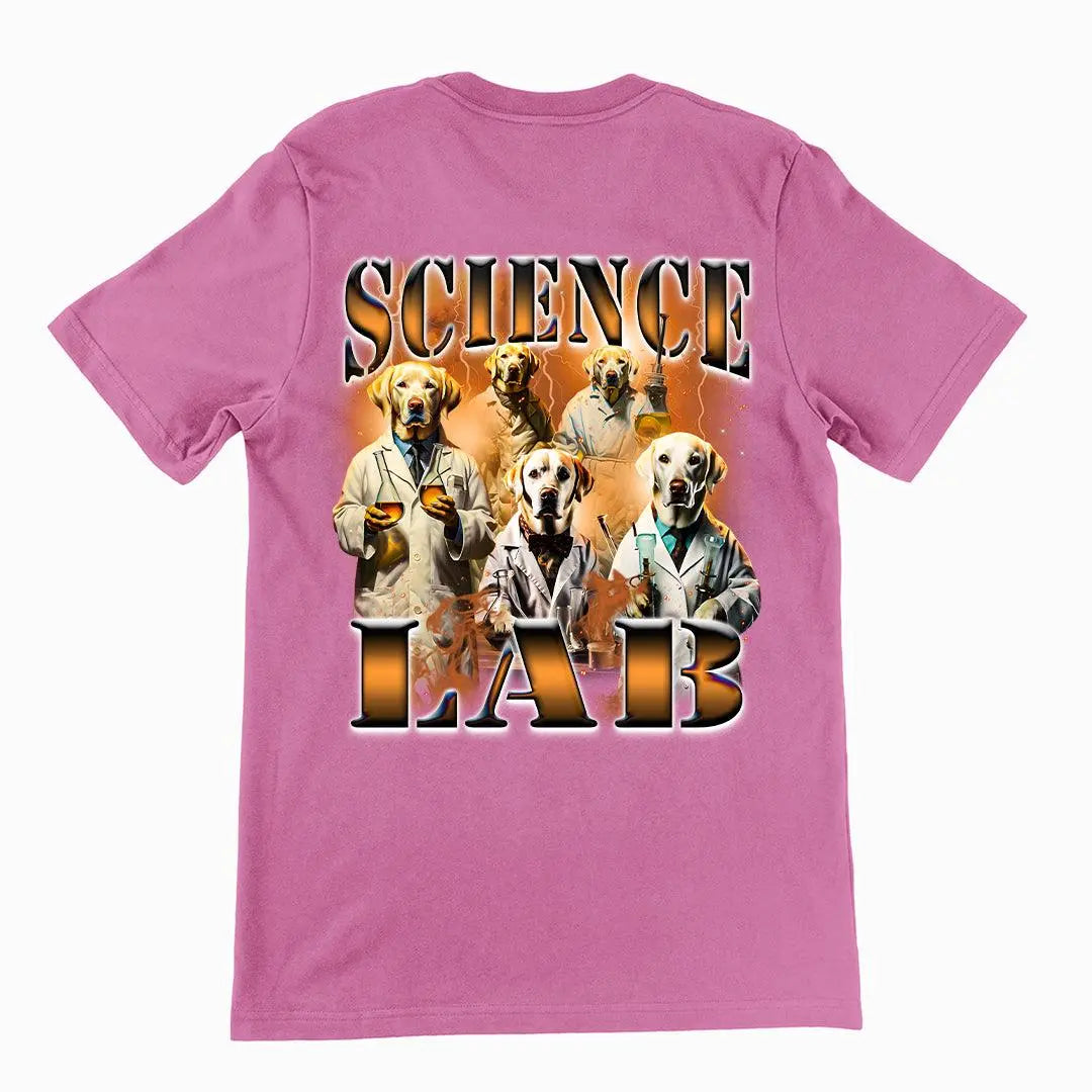 Science Lab t-shirt (backprint) - Orbital Clothing