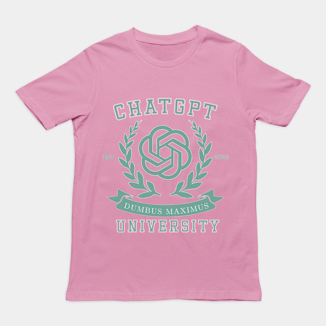 Chat GPT University t-shirt