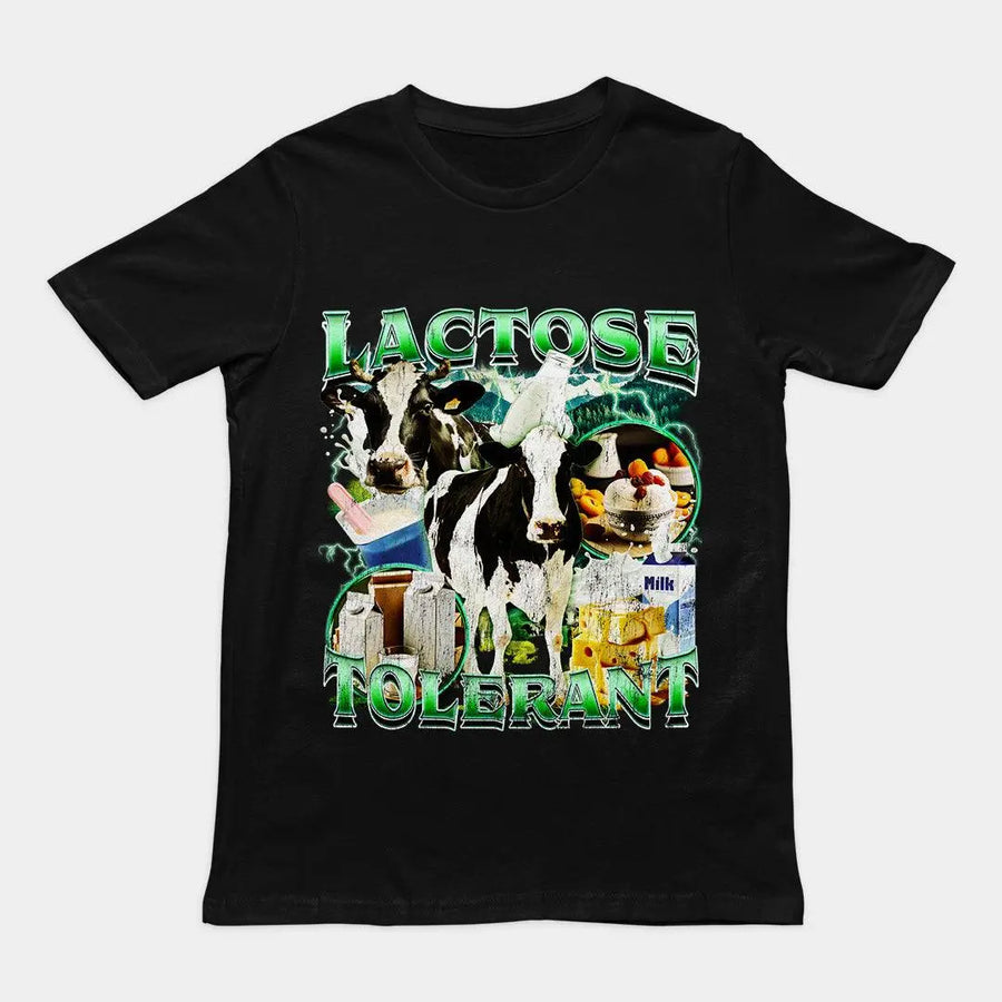 Lactose Tolerant t-shirt - Orbital Clothing