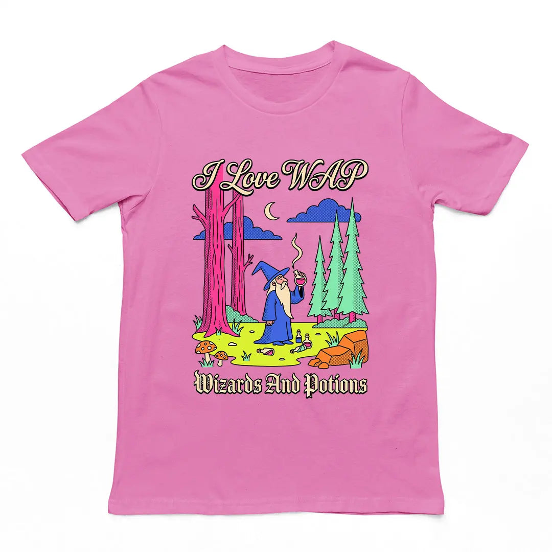 I Love WAP (Wizards And Potions) T-Shirt Orbital Clothing