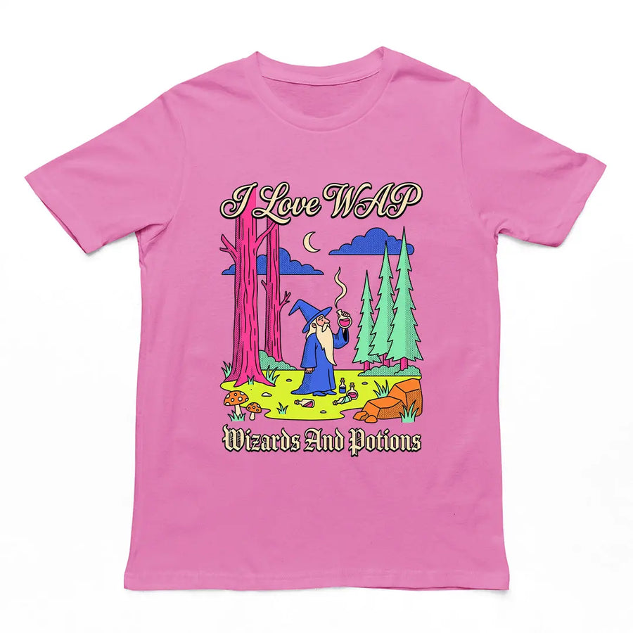 I Love WAP (Wizards And Potions) T-Shirt Orbital Clothing