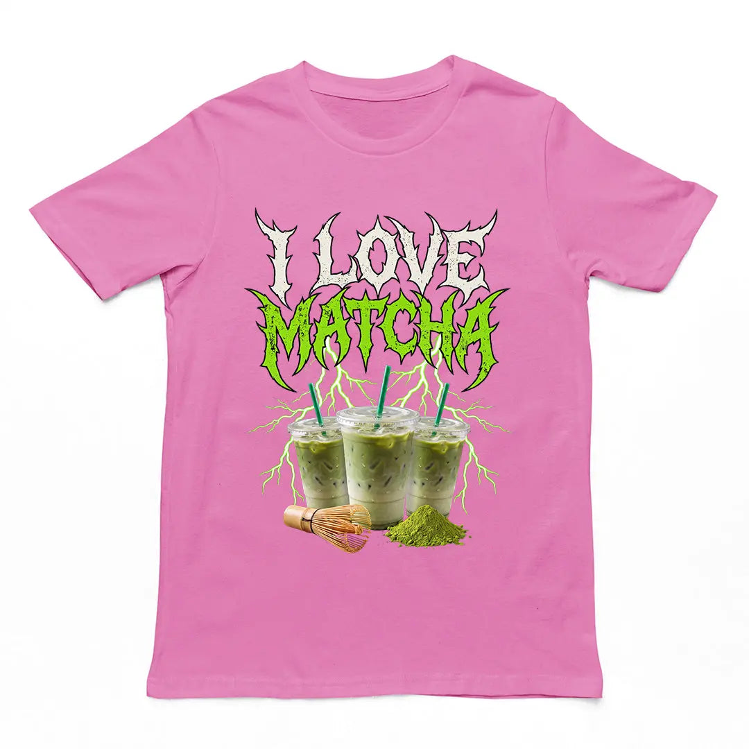 I love Matcha T-Shirt Orbital Clothing