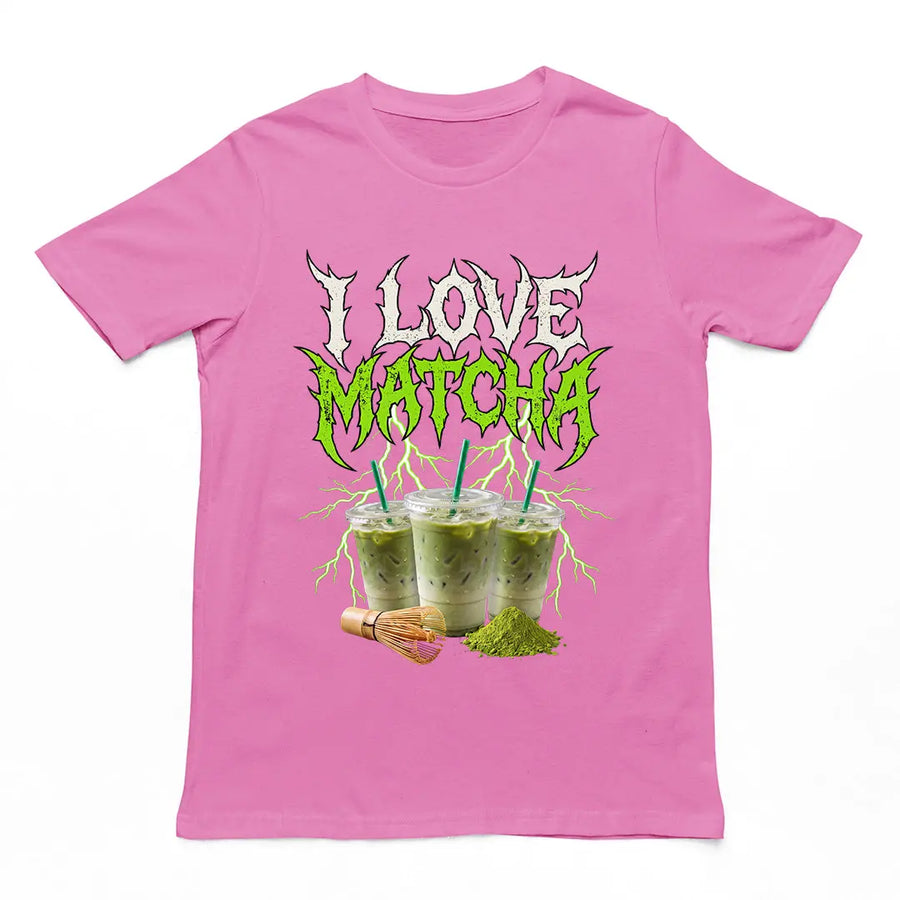 I love Matcha T-Shirt Orbital Clothing