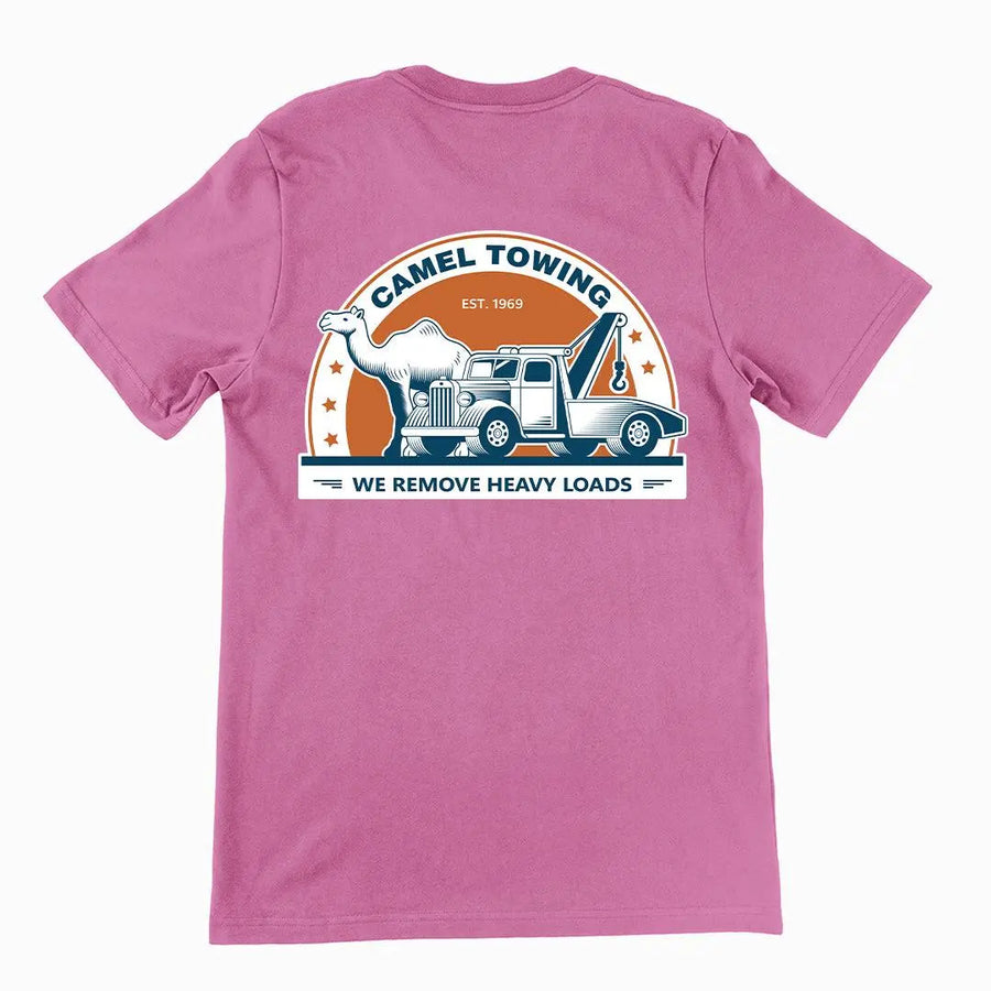 Camel Towing T-Shirt (backprint) - Orbital Clothing