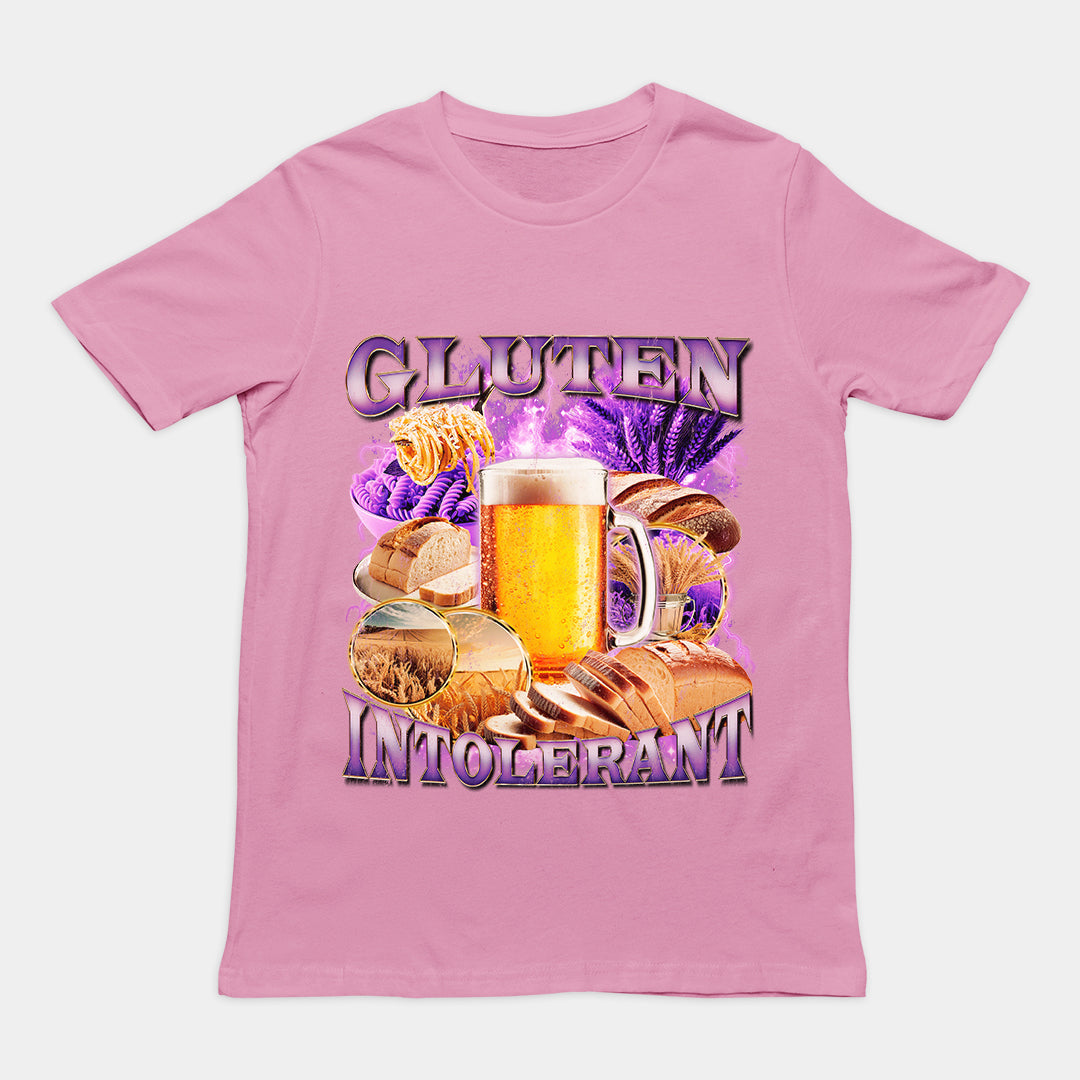 Gluten Intolerant (Updated Design) T-Shirt