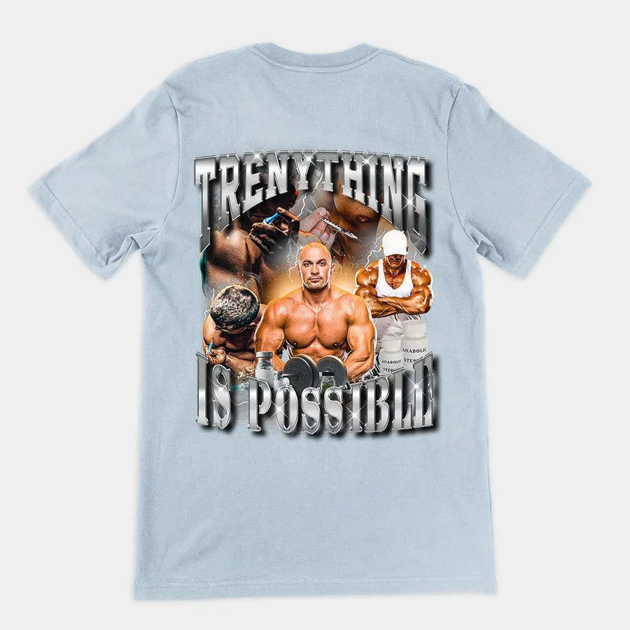 Trenything is Possible t-shirt (backprint) - Orbital Clothing