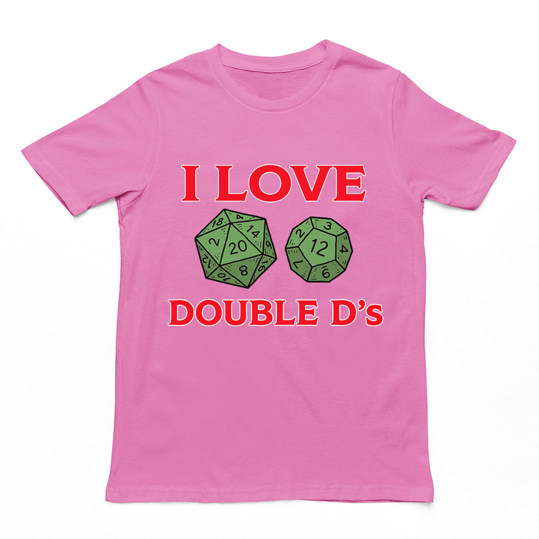 I love Double D's (Dungeons and Dragons) T-Shirt Orbital Clothing