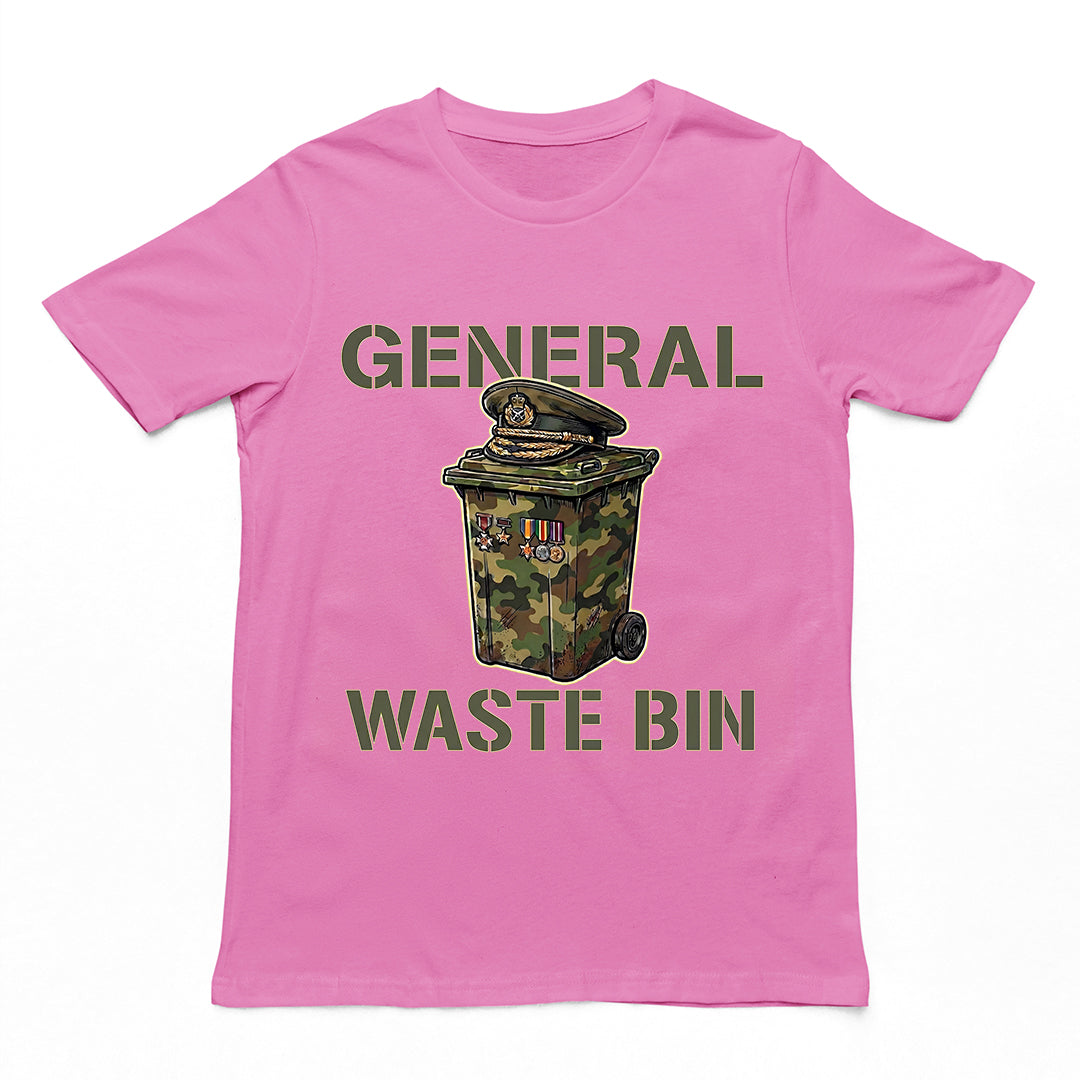 General Waste Bin T-Shirt Orbital Clothing