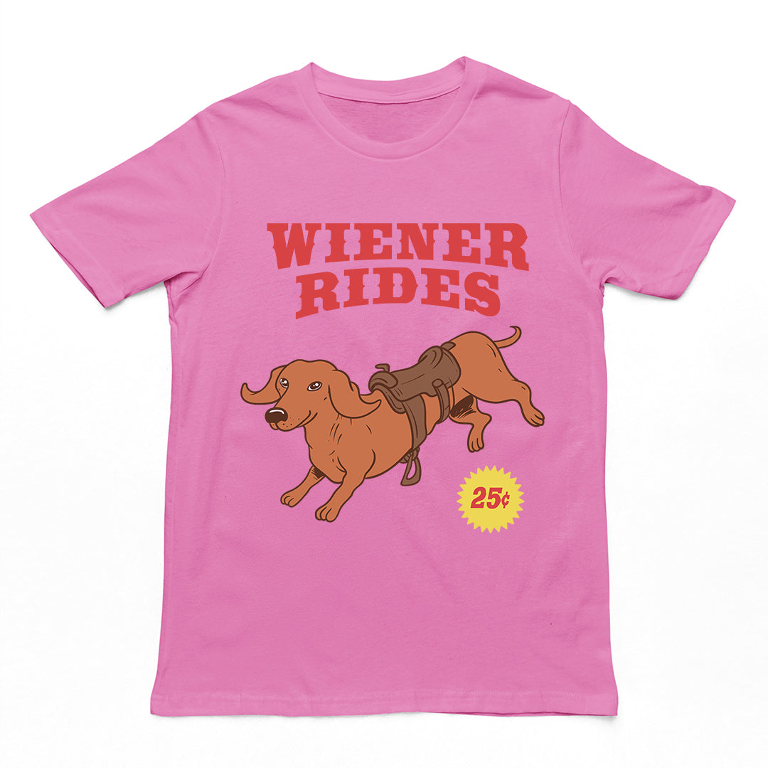 Wiener Rides T-Shirt Orbital Clothing
